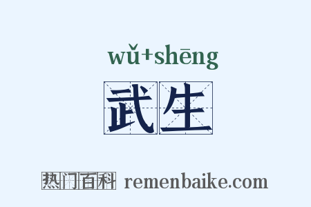 武生是什么意思的图片